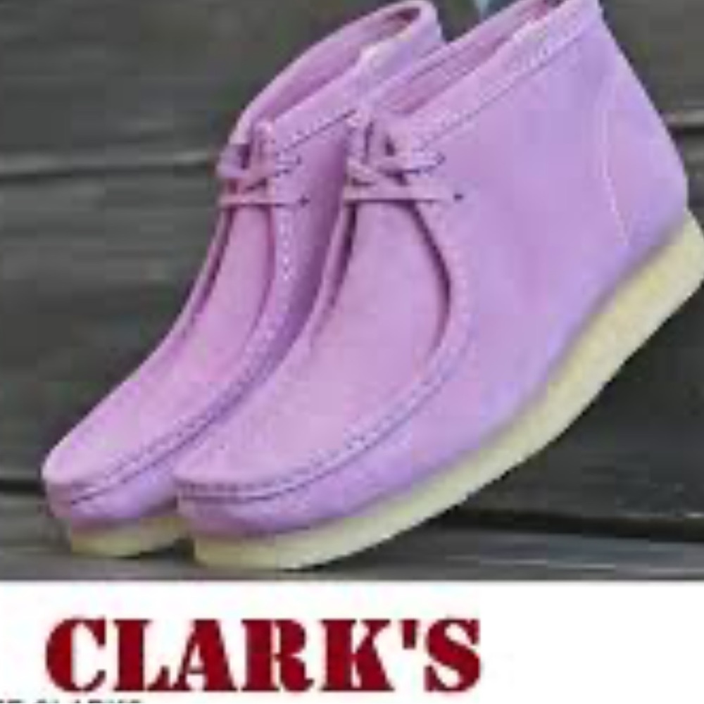 Clarks Wallabees Orchid